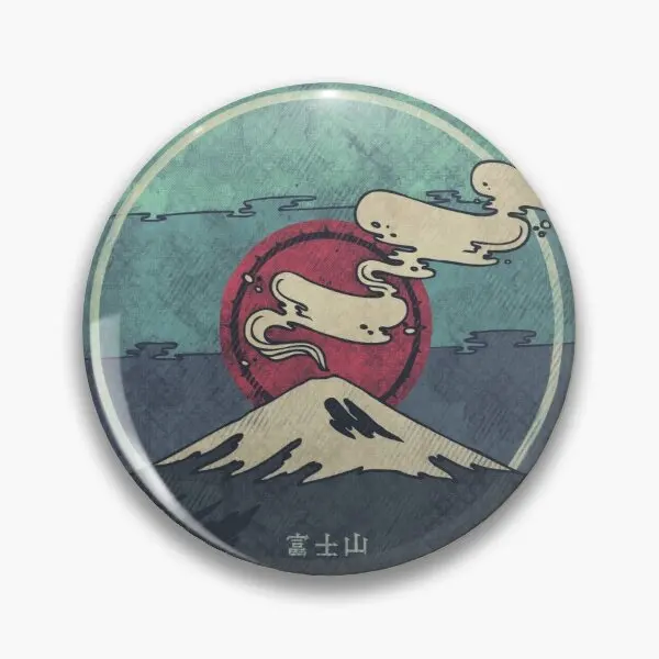 

Регулируемая мягкая булавка для пуговиц Fuji, декоративный головной убор, Забавный женский воротник, Модная креативная брошь для влюбленных, ...