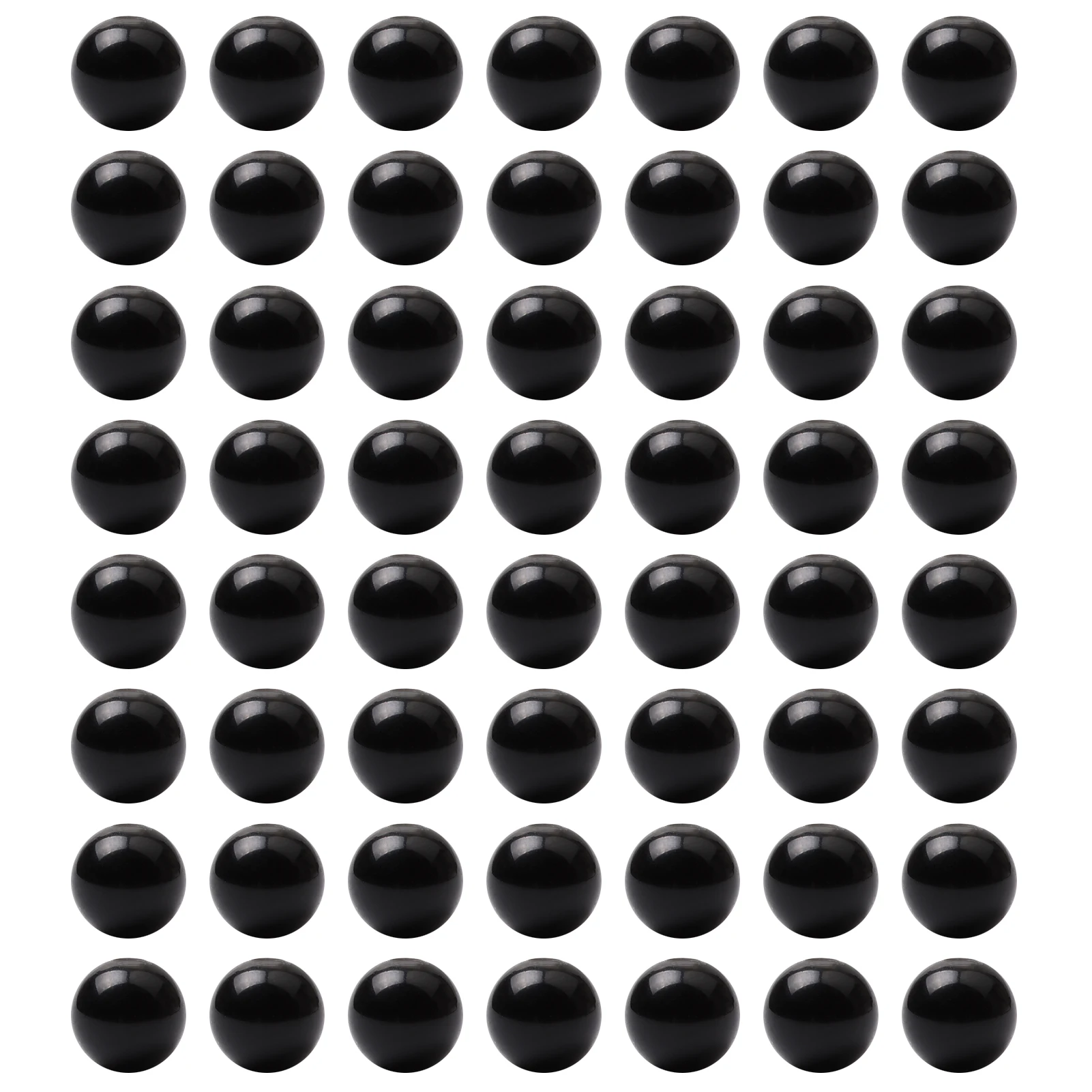 Натуральные Гладкие бусины стеклянные россыпью для создания изысканных узоров