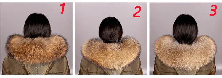 Real Raccoon Fur Collar Womens Natural Fur Gray Collar Real Fur Shawl Raccoon collar Fur Scraves