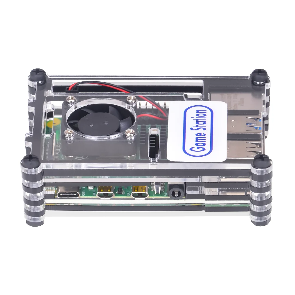 Новая эмуляционная станция ES 128G Raspberry Pi 4B 14000 + игры в 1 аркадная игровая консоль
