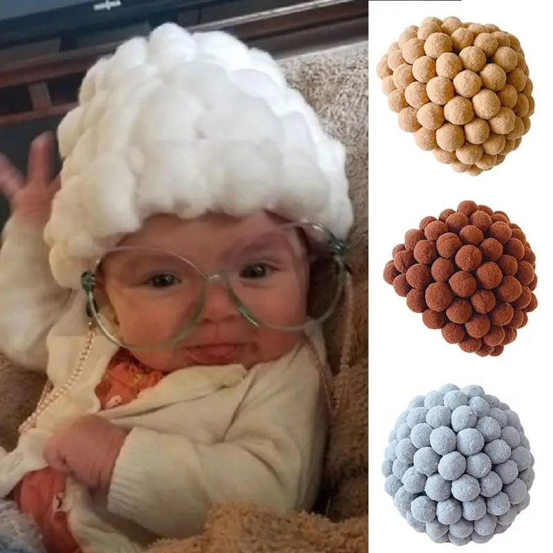 

Kawaii year old baby hat baby old lady wig curly hair hat accessories photography baby accessories clothing hea newborn