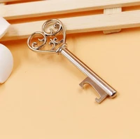 200pcs key to my heart bottle opener wedding favors and gifts key shaped beer bottle openers holiday supplies wholesale