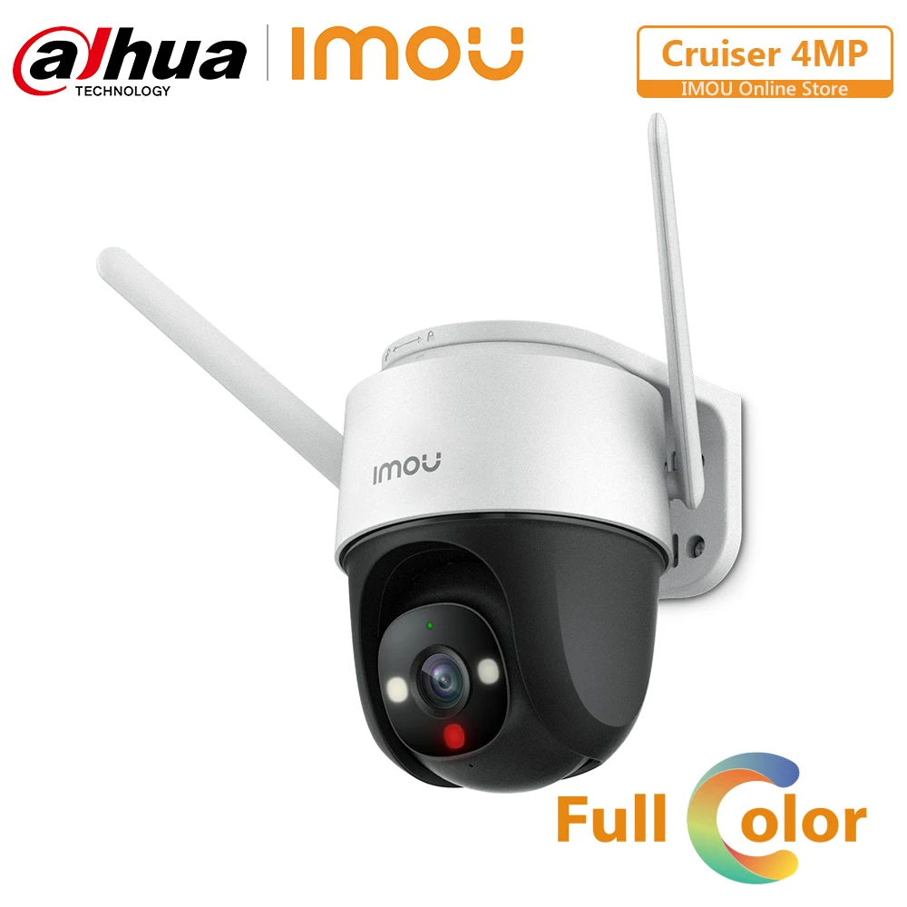Dahua Imou Cruiser 4MP PTZ наружная ip камера полноцветная ночное видение встроенный Wifi AI