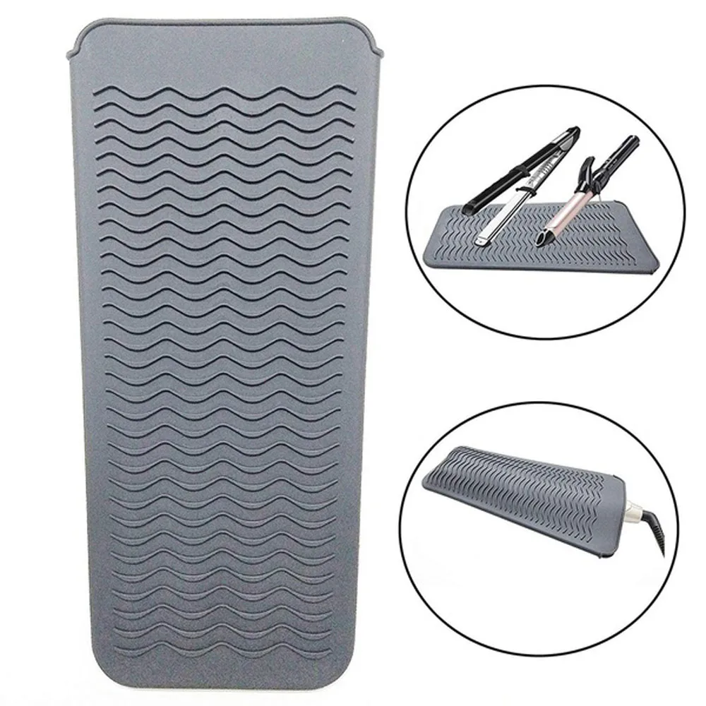 Силиконовый термостойкий выпрямитель для волос многофункциональный