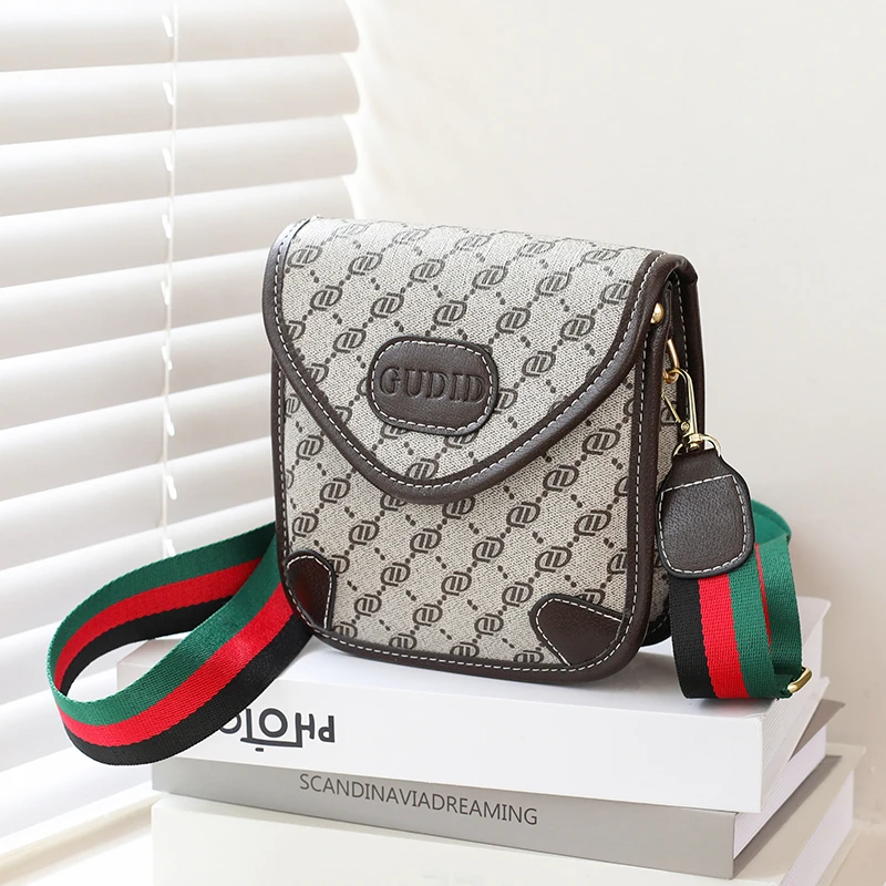 

Designer Bag High Quality Printing Leather Bag Classic Vintage Crossbody Bags Fashion Handbag Elegant Shoulder Bags for Women