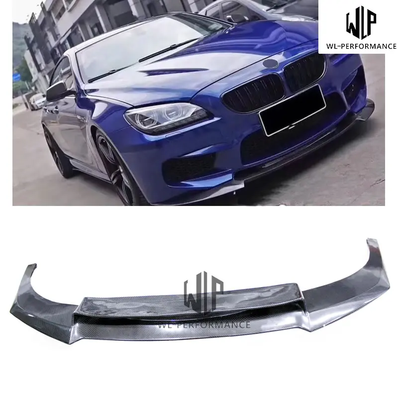 Высококачественный сплиттер для передних губ из углеродного волокна 6 серий