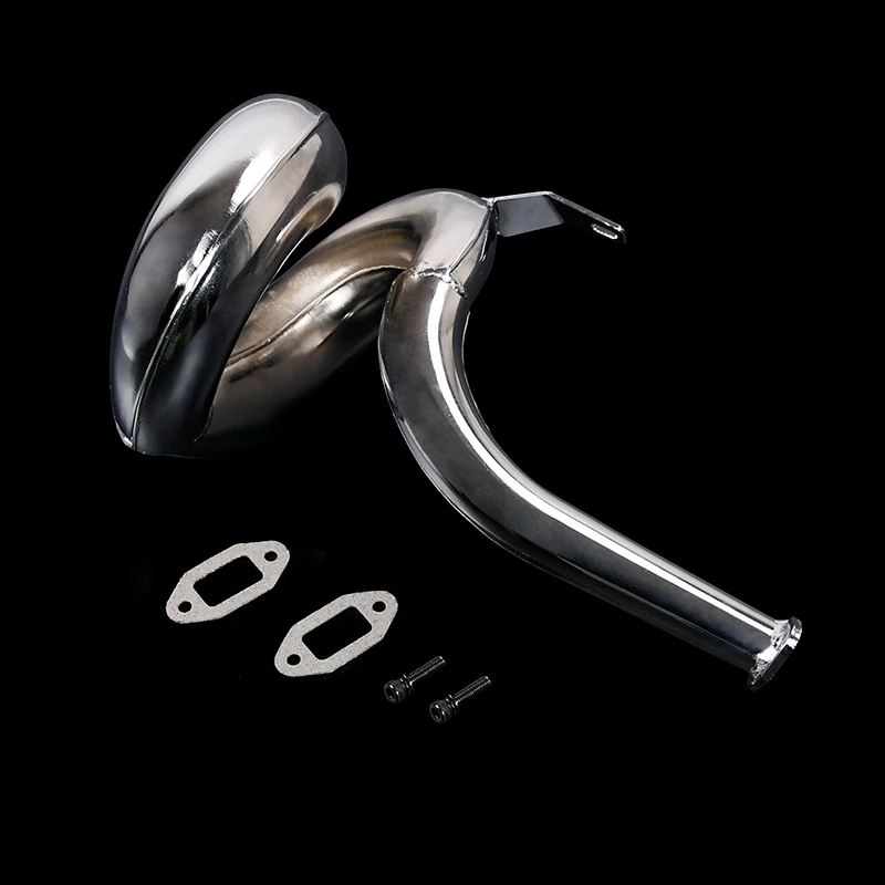 

71Cc Engine Exhausted Pipe for 1/5 HPI ROVAN/ROFUN Baja BAJA 5B 5T 5SC Engine RC Car Accessories