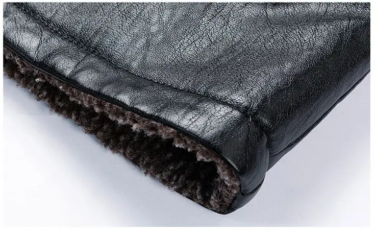 

Leather Jacket Men Overcoat Autumn Winter Clothes Casual Vintage Zipper Style Men Outwear Fashion Motor