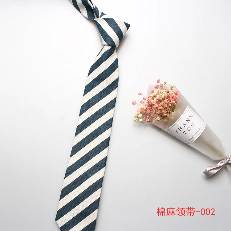 Linbaiway мужские хлопковые Галстуки для женщин Формальные повседневные на шею