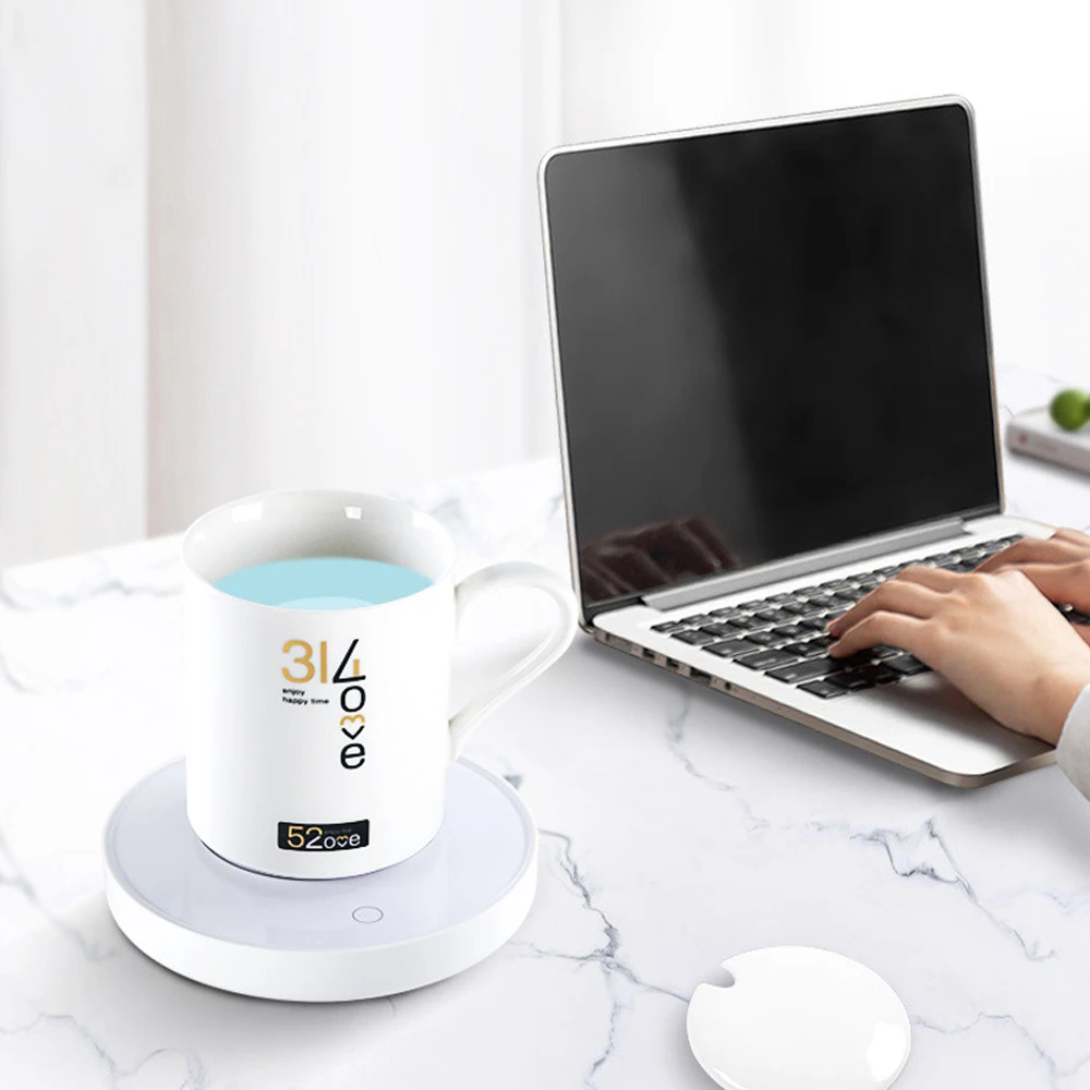 Behogar Портативный питаемые через USB порт Кофе кофейная кружка в виде подогреватель