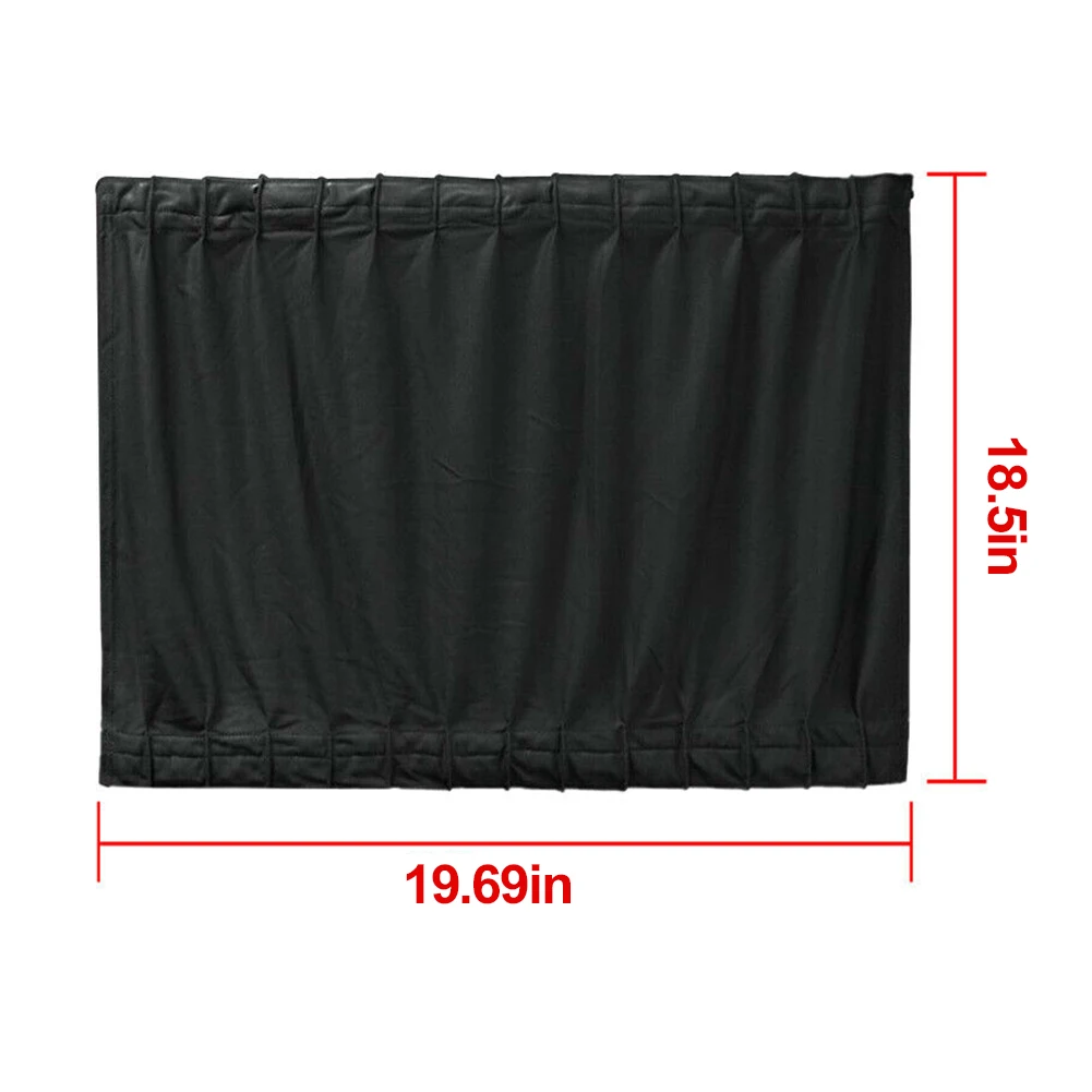 

2Pcs Car Anti-UV Side Window Sunshades UV Protect Curtain Car Window Shade Curtain Auto Rear Windshield Sun Block Wholesale CSV