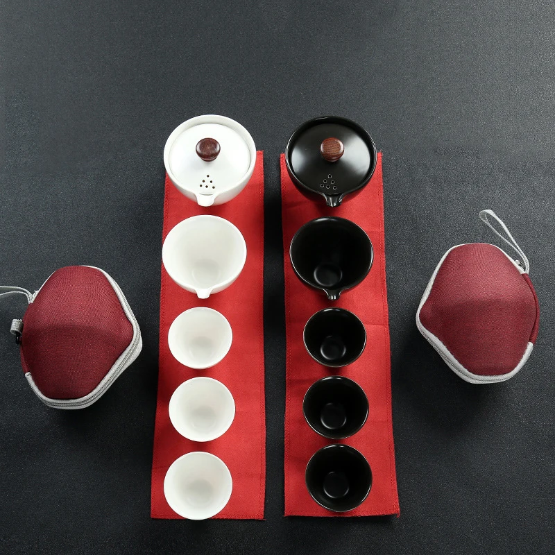 Портативный дорожный набор для кофе и чая на открытом воздухе чайная посуда с