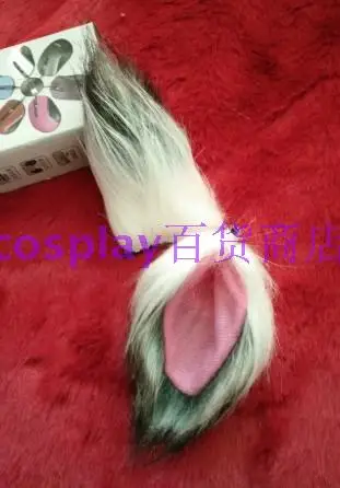 Сценическое представление косплей Универсальный волк демон лиса белый серый