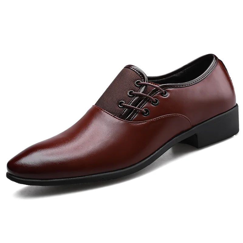 Мужские брендовые туфли оксфорды коричневые повседневные деловые классические