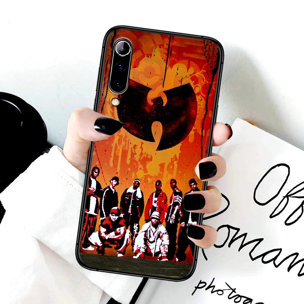 

WU-TANG CLAN Hip Hop Band Phone Case For Xiaomi Mi Note 10 A3 9 MAX 3 A2 8 9 Lite Pro Ultra black Cover Silicone Etui 3D Hoesjes