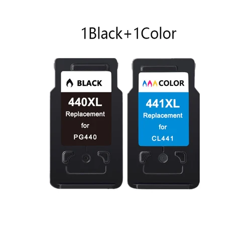 Сменный картридж YLC PG440 CL441 для Canon PG 440 CL 441 440XL, чернильный картридж для Pixma MG4280 MG4240 MX438 MX518 MX378