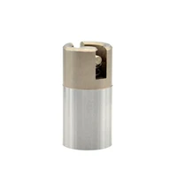 precision thin walled imported stainless steel plastic mold gas cap fittings valve pneumatic thimble exhaust blow valve