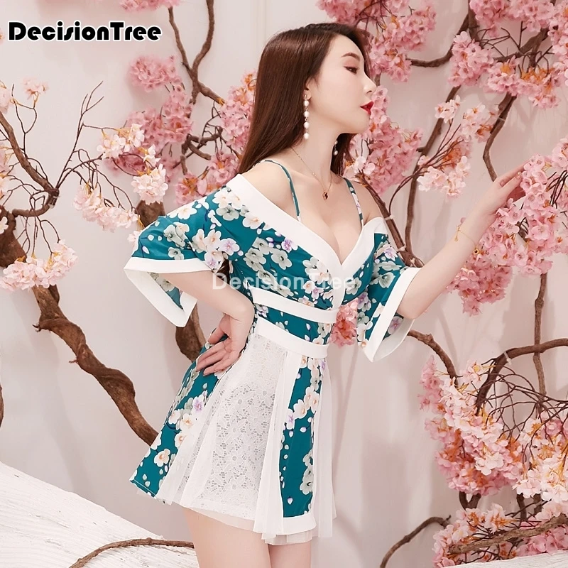 2021 женские пикантные Сакура аниме костюм японские кимоно Винтаж Оригинал