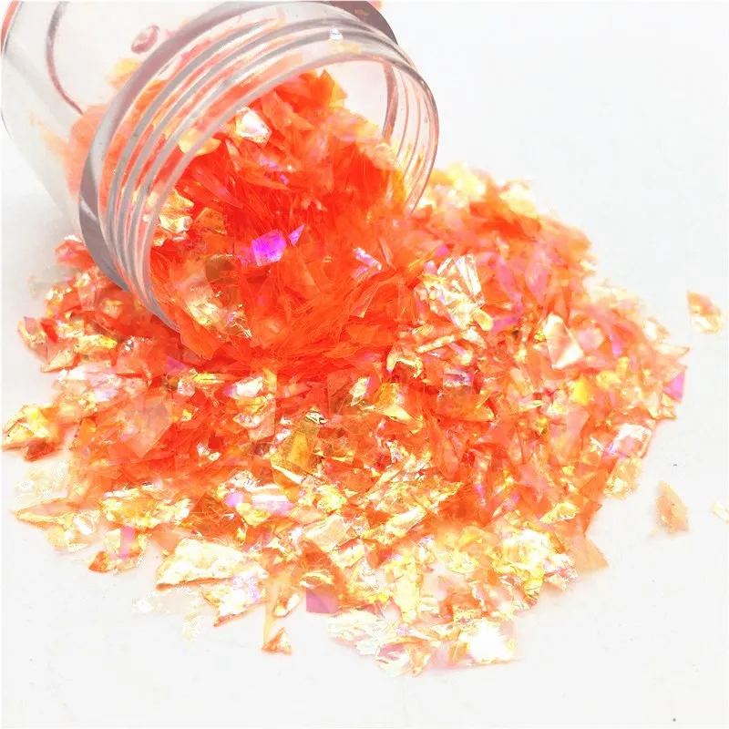 Блестки нестандартная оболочка из ракушек бумажные для ногтей блестки