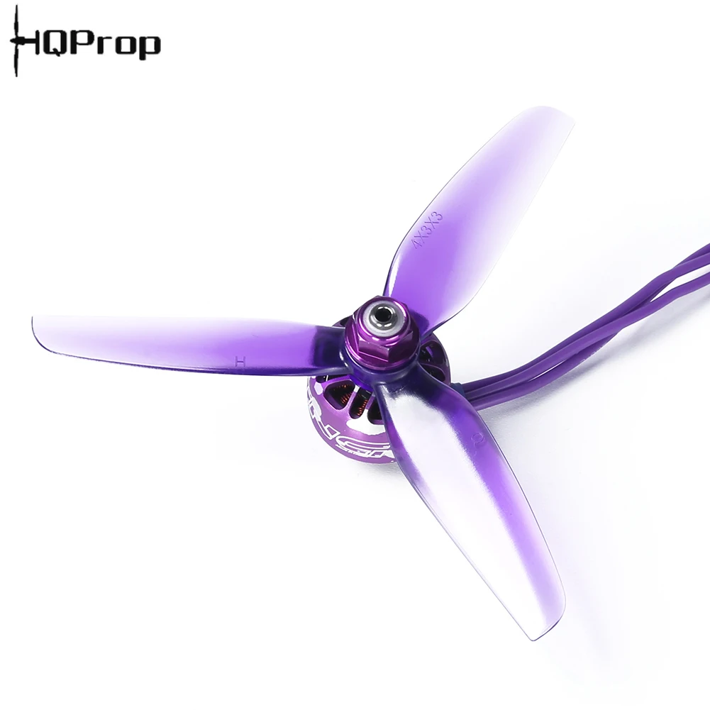 HQ HQProp прочный пропеллер 4 дюйма для бесщеточного двигателя FPV Racing RC Drone 4X3X3 4030