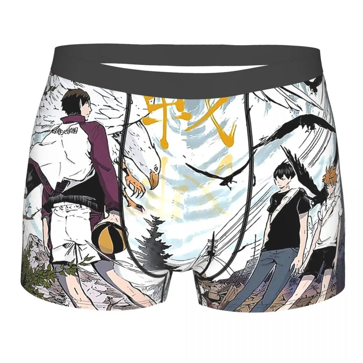 

Haikyu Hinata Japanese Anime Haikyuu Aesthetic Design Underpants Cotton Panties Man Underwear Comfortable Shorts Boxer Briefs