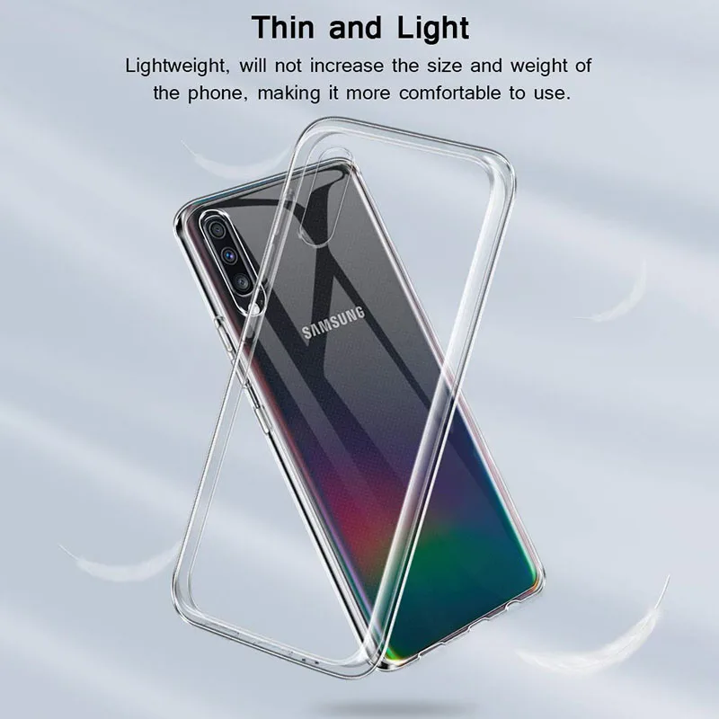 Силиконовый чехол для Samsung Galaxy A10 A20 A30 A40 A50 A70 мобильный телефон | Мобильные