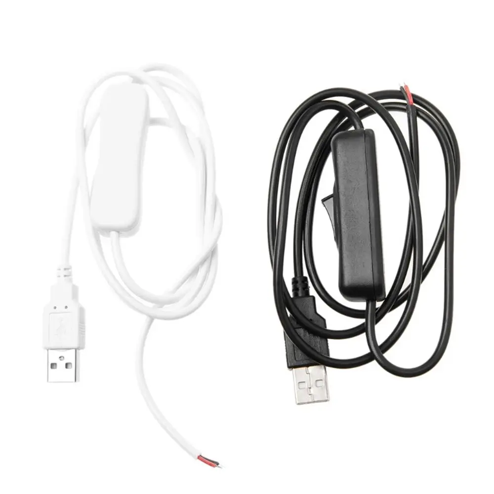 Горячий 5 в USB кабель удлинитель 2 0 штекер 2Pin провода для зарядки питания шнур DIY 1 м