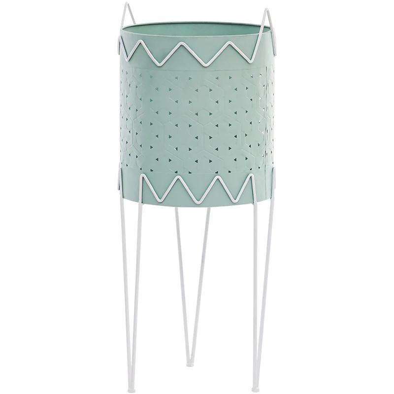 Железная напольная подставка для цветов высокая температура лаки выпечки скандинавские простые креативные