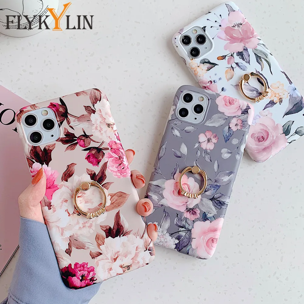 Чехол FLYKYLIN для IPhone SE 2020 12 11 Pro Max задняя крышка Redmi Note 7 8 силиконовый чехол телефона