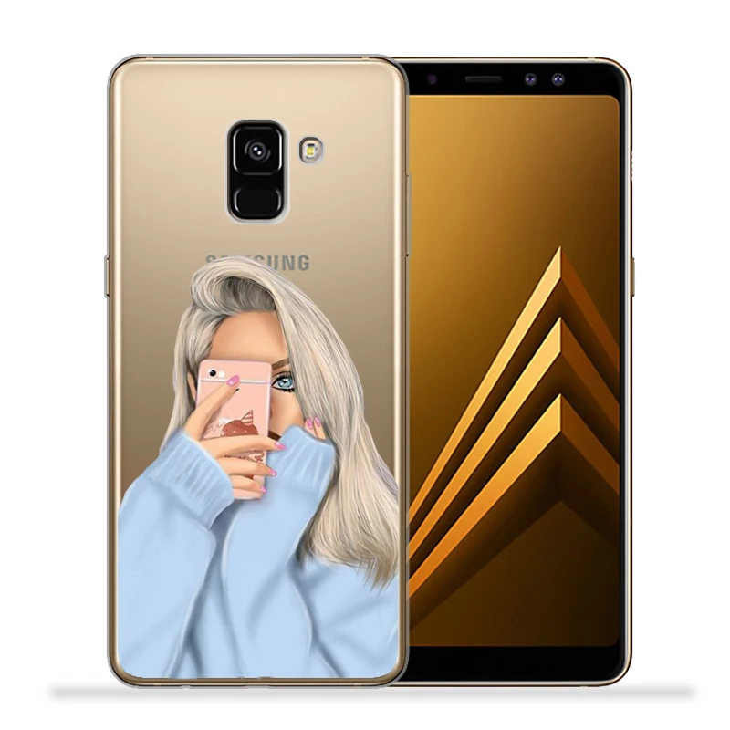 Модный чехол для девушек и женщин Samsung J8 j510 j530 j730 J2 J4 J6 Plus 2018 J3 J5 J7 2017 Etui|Бамперы| |