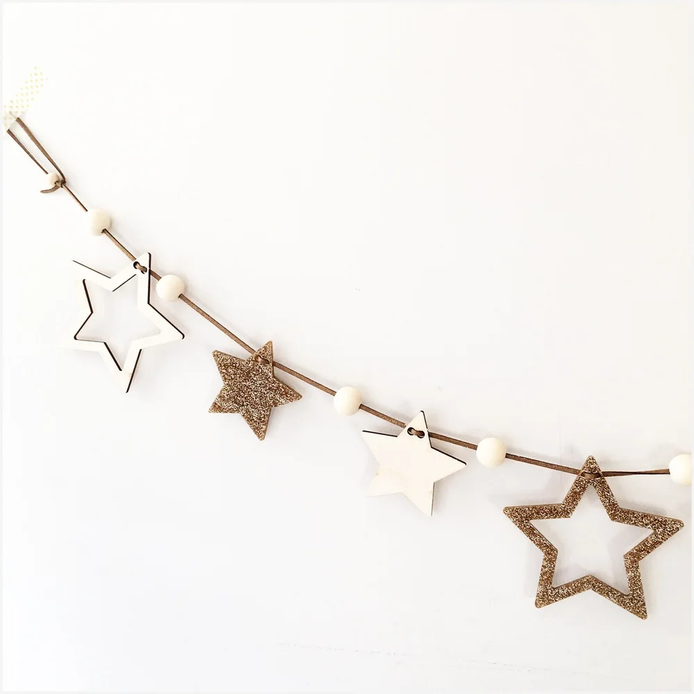 Звезда подвесной Декор настенный кулон скандинавский праздник Рождество
