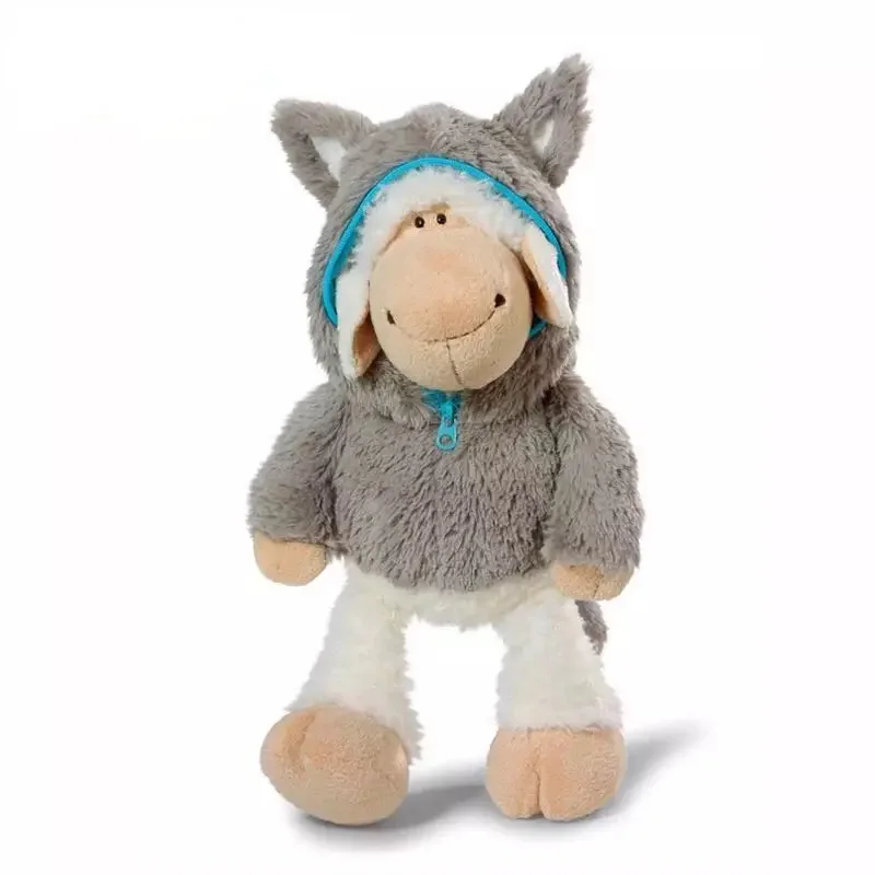 Candice guo! 1 шт. мягкая плюшевая игрушка в виде головы волка на молнии - купить по