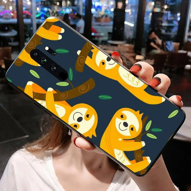 Ленивый Ленивец с мультяшным рисунком для Redmi 9A 9 8A Note 11 10 8 8T Pro Max K20 K30 K40 | Мобильные