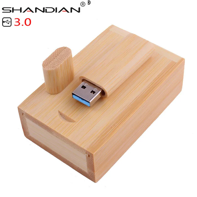 USB флеш накопитель SHANDIAN деревянный 4/16/32/64 ГБ usb 3 0|USB флэш-накопители| |