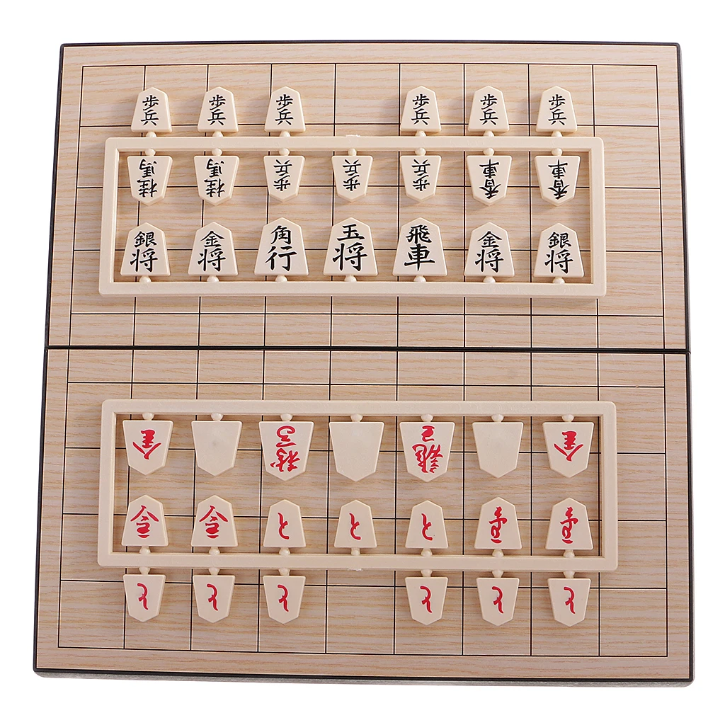Японские наборы шахматных игр Shogi для путешествий доска 9 5 дюйма и полный