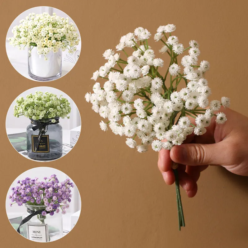 

1pcs small bouquet of gypsophila artificial bouquet gypsophila mini bouquet photography bride and bridesmaid bouquet J8A6211