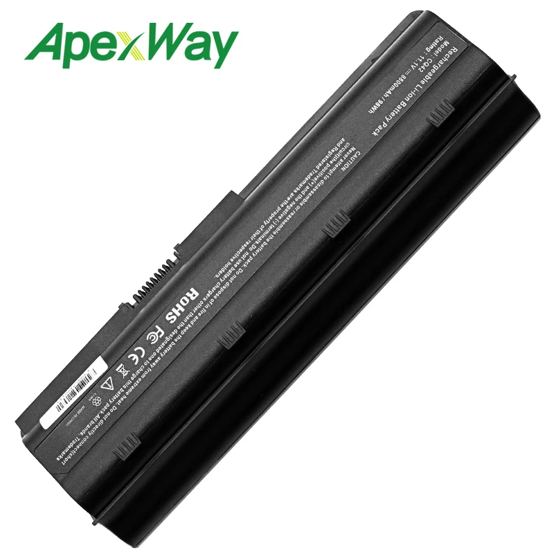 Аккумулятор 8800 мА · ч 12 ячеек 11 1 В для HP COMPAQ PAVILION DM4 DV3 DV5 DV6 DV7 G32 G42 G62 G6 CQ32 CQ42 CQ43 CQ56 CQ57