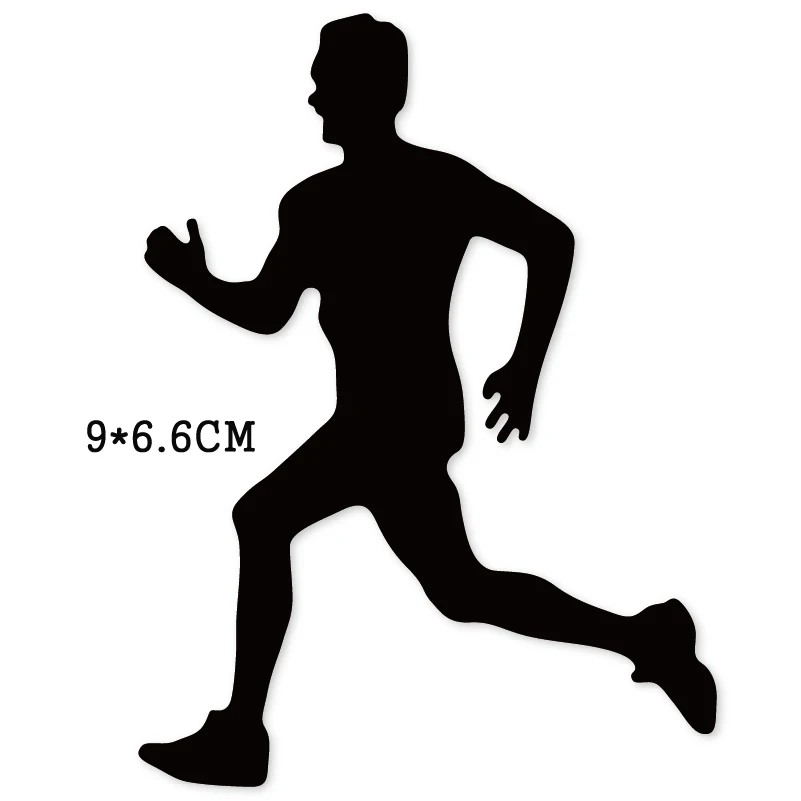 Мужская Беговая игра металлические режущие штампы для пробежек упражнений