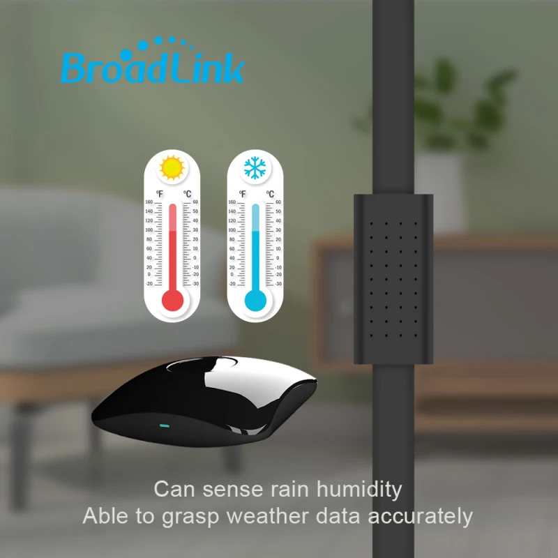 Универсальный Интеллектуальный пульт дистанционного управления Broadlink RM4 Pro + HTS2