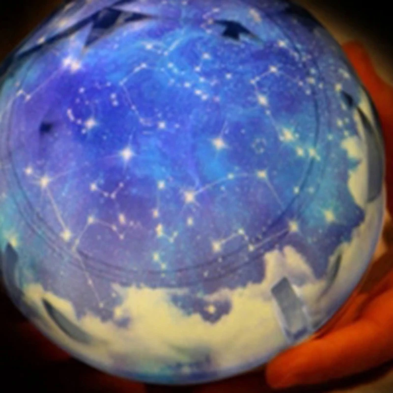 

Starry Sky Night Light Planet ic Projector LED Lamp Colorful Rotate Flashing Star Kids Baby Christmas Gift