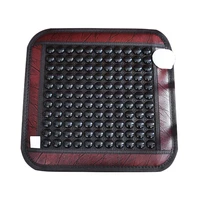 new infrared heating mat natural jade tourmaline massage cushion pain relief back waist relieve muscle health care seat pad 220v