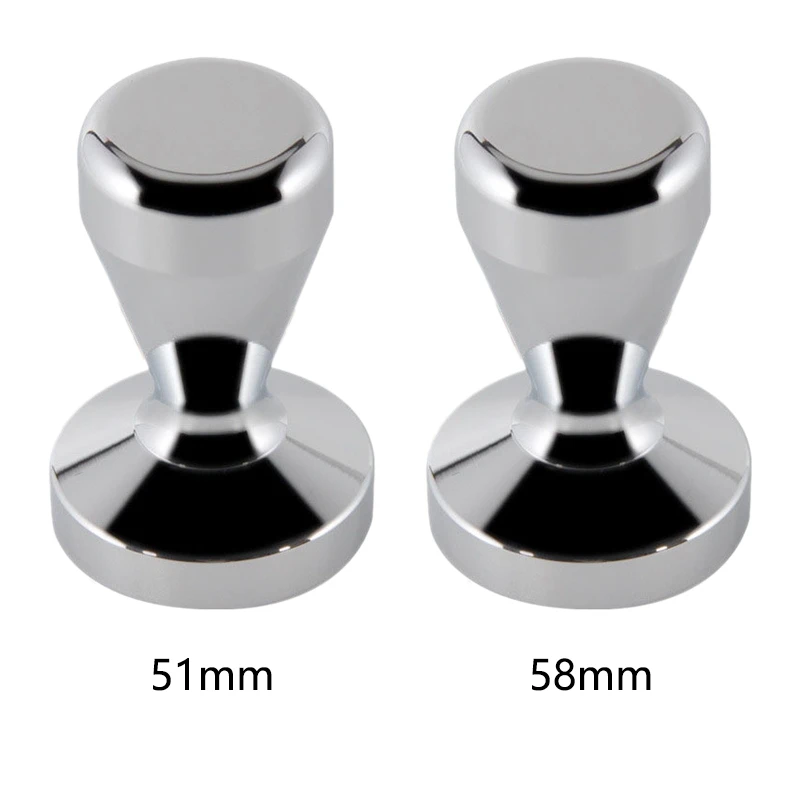 

Es press o кофе тампер из нержавеющей стали кофе порошок молоток инструмент плоская основа кофе в зернах пресс совместимый