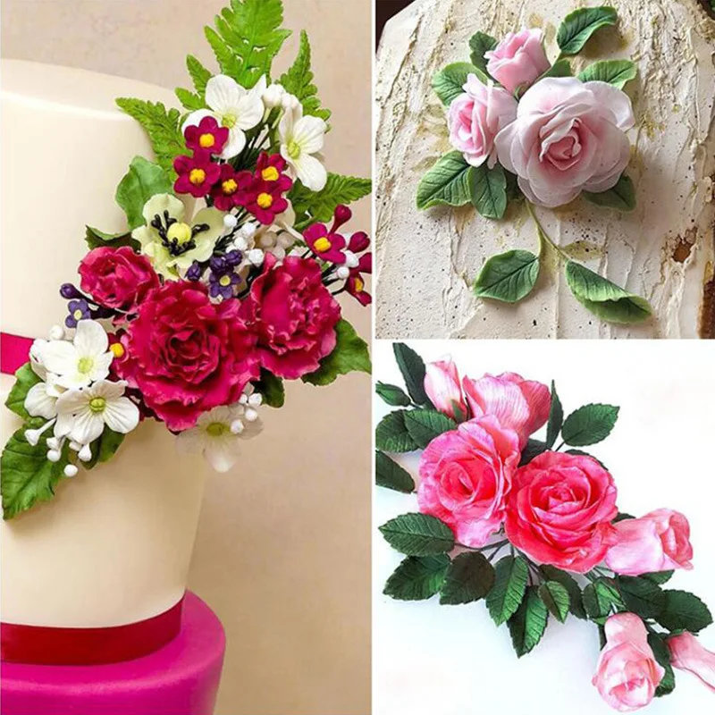 6 упаковок силиконовая форма в виде листьев конфет Полимерная глина помадные