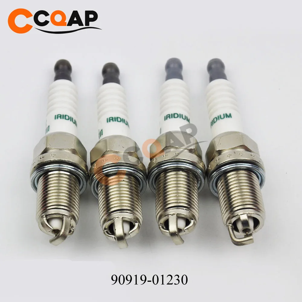 4pcs/Lot Iridium Spark Plug 90919-01253 90919-01210 90919-01275 90919-01230 90919-01221 90919-01191 90919-01247 for Toyota Lexus - купить по