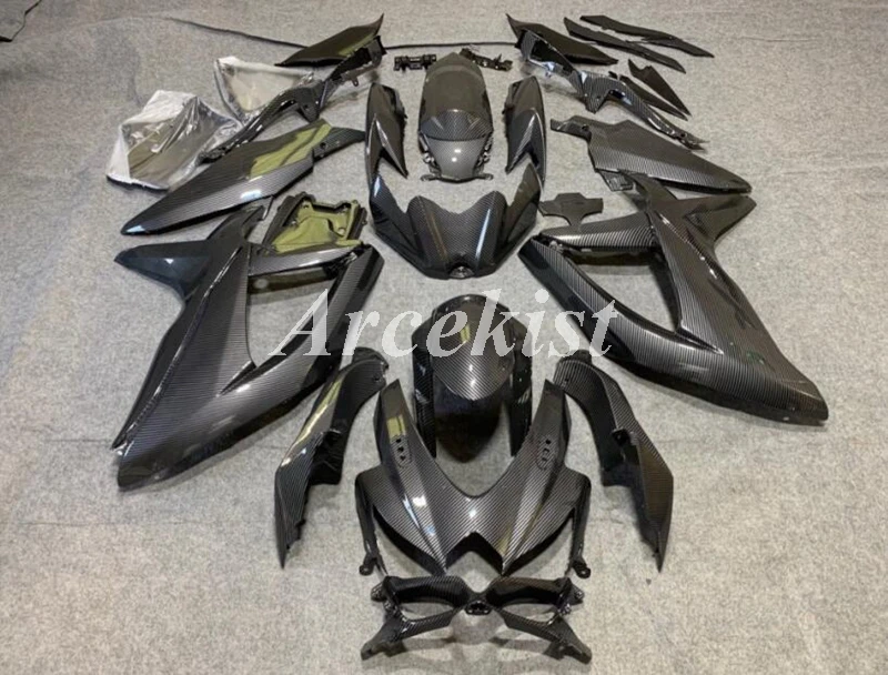 

Injection mold New ABS Whole Fairings Kit Fit for suzuki GSX-R600 R750 600 750 K8 2008 2009 2010 08 09 10 custom all carbon
