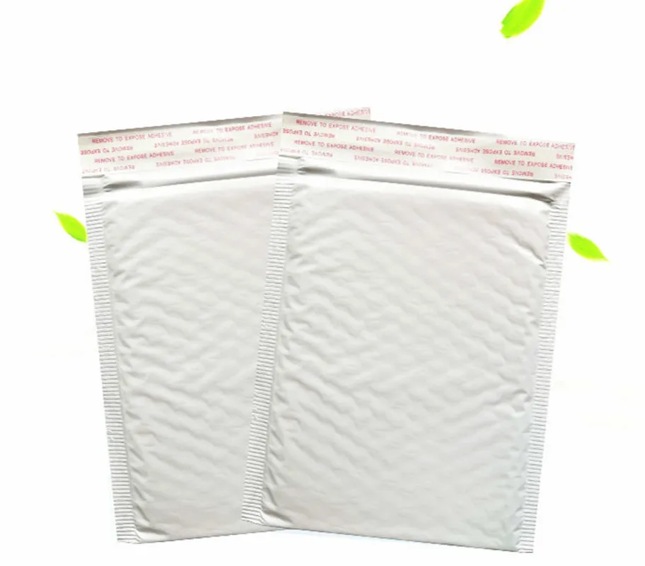 10pc 18*23cm Plastic White Foam Envelope Bag Mailers Padded Shipping with Bubble Mailing Gift Wrap Packaging Bags |