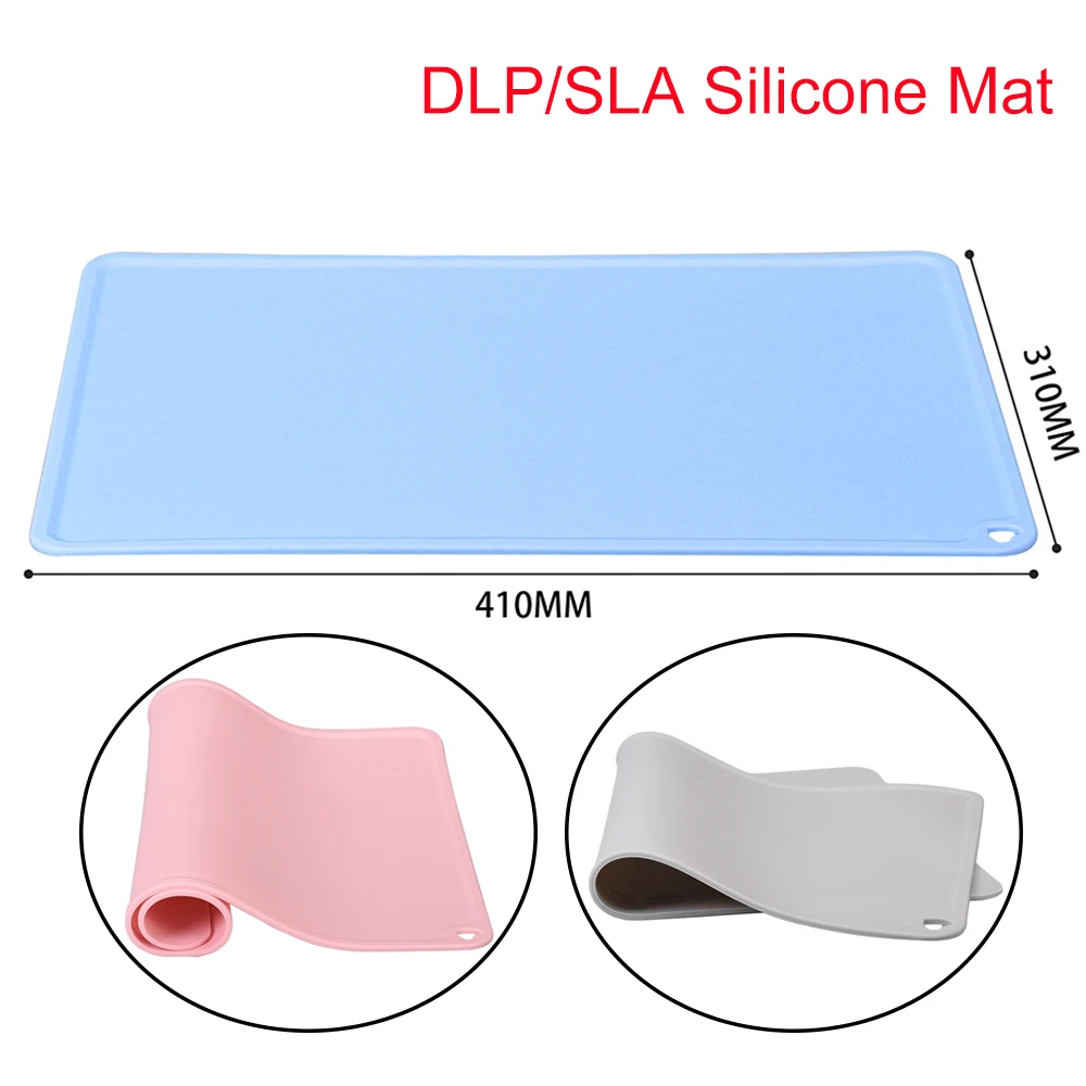 

Силиконовый коврик Slap Mat, смоляный коврик 410x31 0 мм светильник ящаяся силиконовая прокладка для очистки и защиты рабочей поверхности для DLP SLA ...