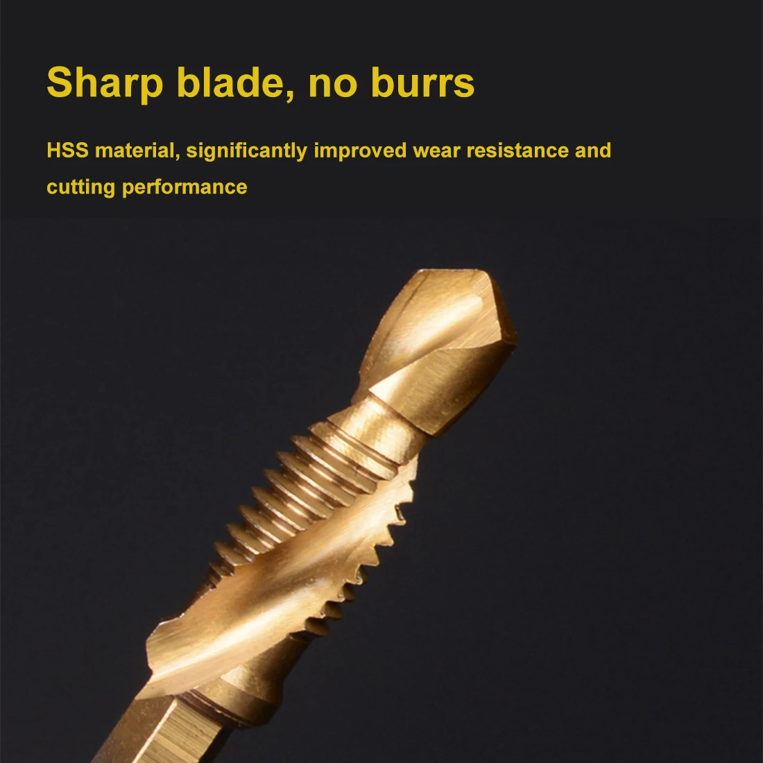 Титан шестигранным хвостовиком диаметром 6 шт. покрытием винт из быстрорежущей