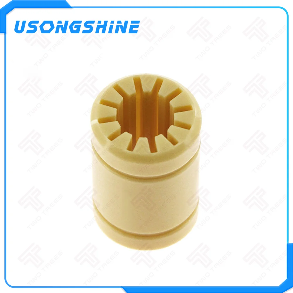 10 шт. RJMP-01-08 сплошной полимерный LM8UU линейный подшипник 8 мм вал CNC пластиковая втулка Reprap Medel для 3d принтера запчасти