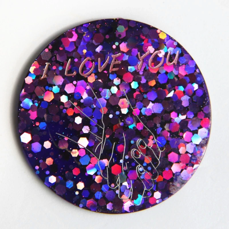 

Glitter Crystal Epoxy Handmade Diy Slime Mud Material Sequins Nail Eye Shadow Stage Makeup Jewelry Glitter Powder